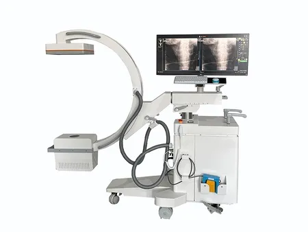 Arco en C con detector de panel plano